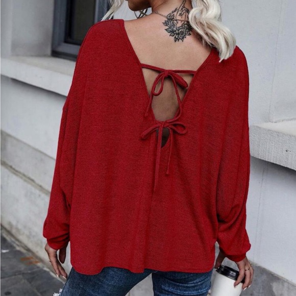 Tie back top - Picture 9 of 12